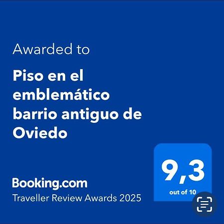 Appartamento Piso En El Emblematico Barrio Antiguo De Oviedo Esterno foto